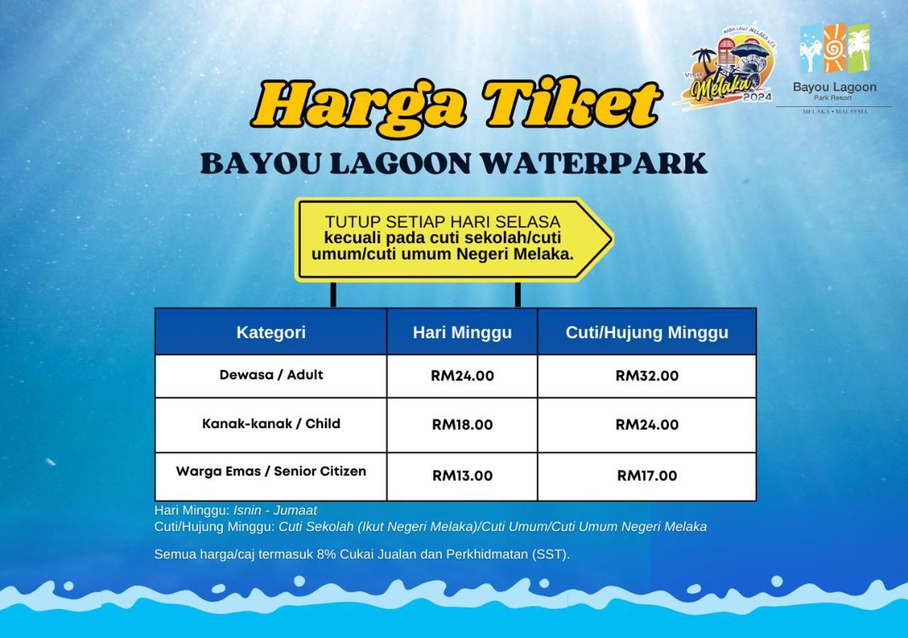 Bayou Lagoon Park Resort Malacca Екстериор снимка